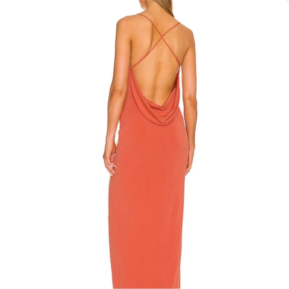 Katie May So Juicy Gown in Rust - Picture 2 of 3